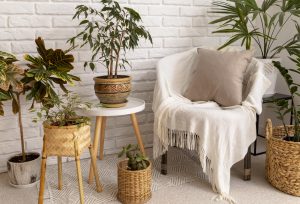 interior-design-with-basket plants-donghacraft