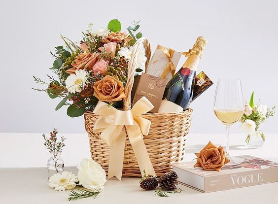 Arrange them beautifully in a basket or a decorative tray and wrap them with cellophane and a ribbon.
