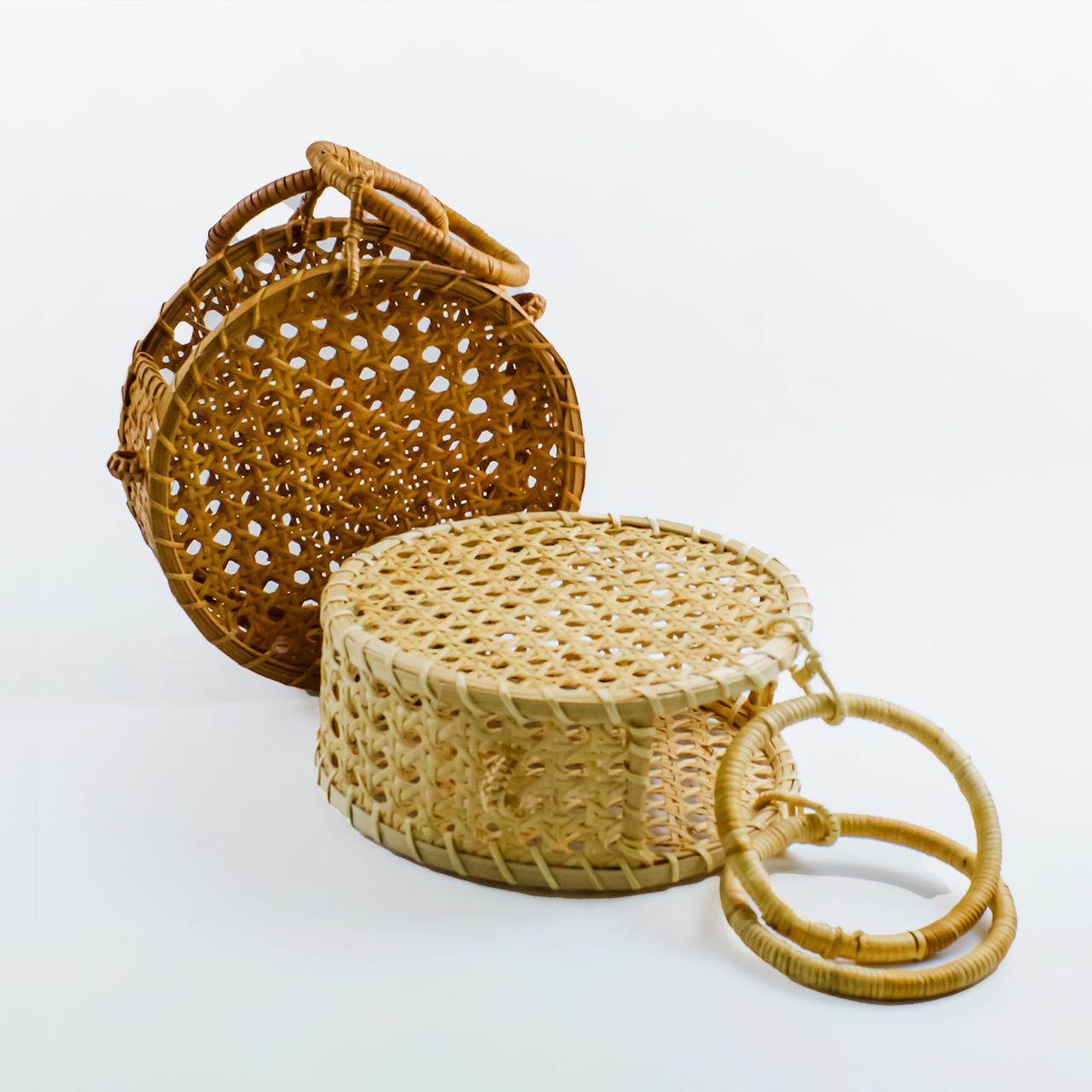 Flipkart.com | BNF Summer Straw Bag Basket Handbag Double Handles for  Market Shopping Decor Silk Shoulder Bag - Shoulder Bag